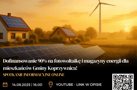 Spotkanie informacyjne – dofinansowanie na fotowoltaikę i magazyny energii
